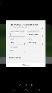 Canon Print Service screenshot