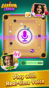 Carrom League: Friends Online screenshot