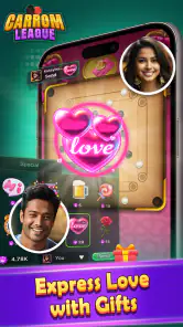 Carrom League: Friends Online screenshot