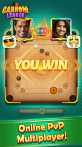 Carrom League: Friends Online screenshot