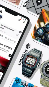 CASIO WATCHES screenshot