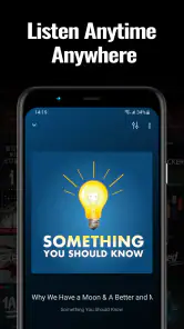 Castbox: podcast-speler screenshot