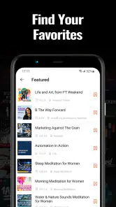Castbox: podcast-speler screenshot