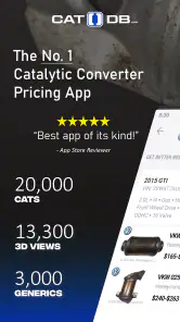 Cat DB - Catalytic Converters screenshot