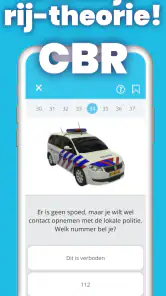 CBR auto 2025 examens oefenen screenshot