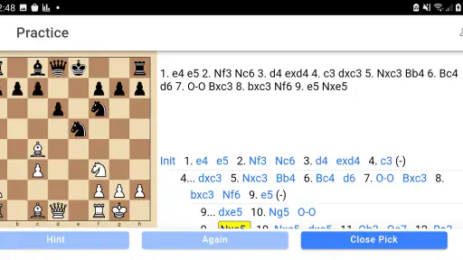 Chessvis - Puzzles, Visualize screenshot