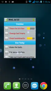 Chore Checklist screenshot