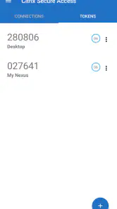 Citrix Secure Access screenshot