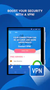 Cleaner Telefoon opschonen VPN screenshot