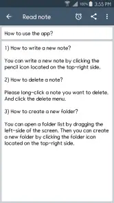 ClevNote - Kladblok, Checklist screenshot