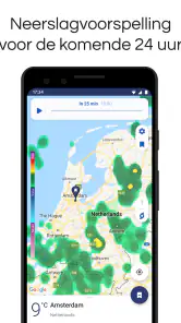 Clime: weer- en buienradar screenshot