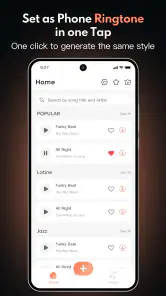 ClipTone: Ringtones & AI Cover screenshot