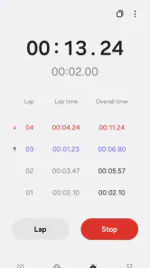Clock screenshot