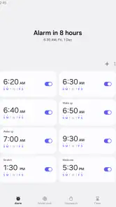 Clock screenshot