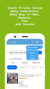 Cloe Completed Listing on eBay screenshot