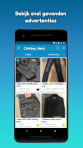 Clothing Alerts screenshot