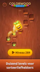 Colorwood Sort Puzzle Game screenshot