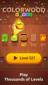 Colorwood Words Puzzle Game screenshot