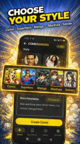 Comic Maker: AI Comic Creator screenshot