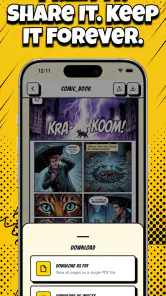 Comikaze: Stripmaker Manga screenshot
