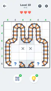 Connect Tracks: Logica Puzzel screenshot