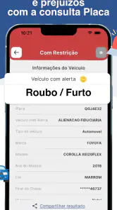 Consulta Placa Veículo multas screenshot
