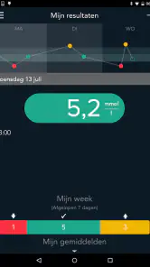 CONTOUR DIABETES app (NL) screenshot