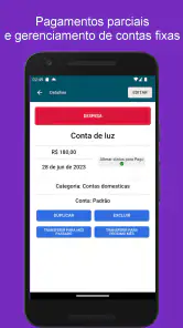Controle Financeiro Pessoal screenshot