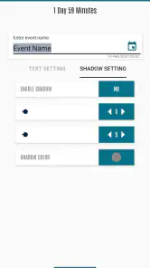 Countdown Widget - Time Until screenshot