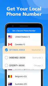 CoverMe - Second Phone Number screenshot