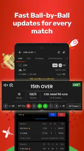 CricRocket : Cricket Live Line screenshot