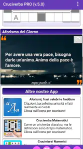Cruciverba Italiani App PRO screenshot