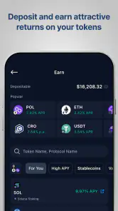 Crypto.com: Onchain Wallet screenshot