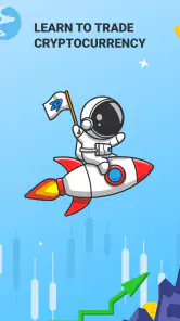 CryptoCosmic Trading Simulator screenshot