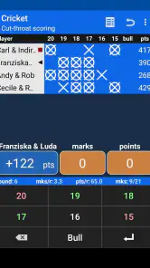 Darts Scoreboard screenshot