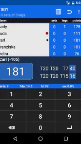 Darts Scoreboard screenshot