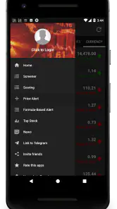Data Saham Indonesia screenshot