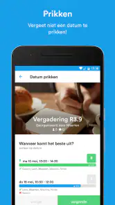 Datumprikker screenshot