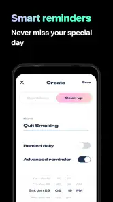 Day Counter. Count Up & Down screenshot