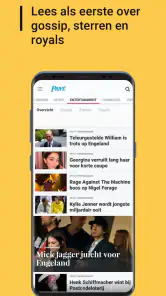 De Telegraaf nieuws-app screenshot