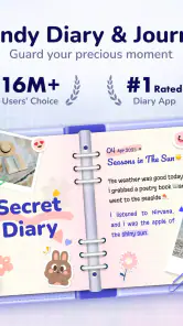 Diary with Lock: Diary Journal screenshot