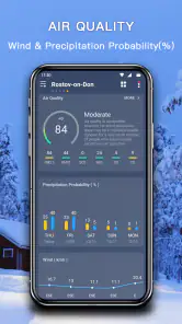 Die akkuraatste weer-app PRO screenshot