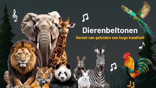 Dierenbeltonen Vogelgeluiden screenshot