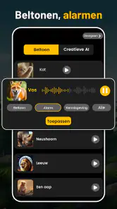 Dierenbeltonen Vogelgeluiden screenshot