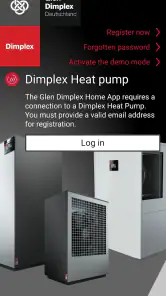 Dimplex Home screenshot