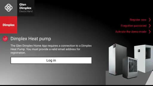 Dimplex Home screenshot