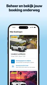 DiscoverCars.com–huurauto app screenshot