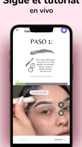 Diseña tus cejas paso a paso screenshot