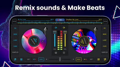 DJ Muziekmixer - DJ Mix Studio screenshot
