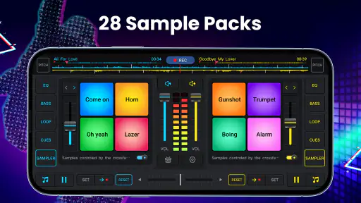 DJ Muziekmixer - DJ Mix Studio screenshot